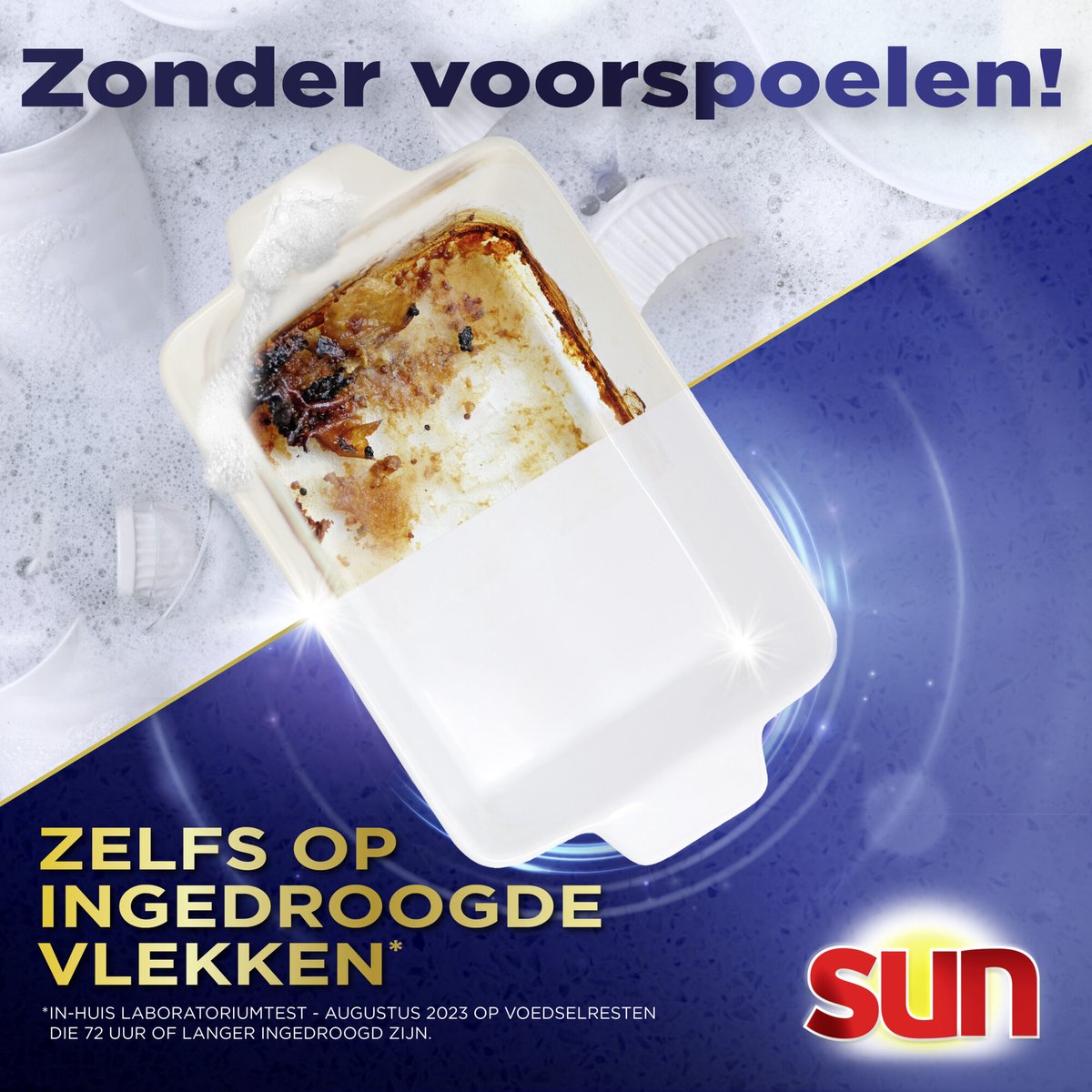 Sun - Vaatwastabletten- Brilliant Shine Plus - All-in 1 - 136 Capsules - Voordeelverpakking — afbeelding 5