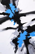 Abstract expressionisme poster - Modern tuinposter - Tuinposters Woonkamer - Balkon decoratie - Tuinaccesoires voor aan de muur - Tuin decoratie muurdecoratie tuinposter 100x150 cm