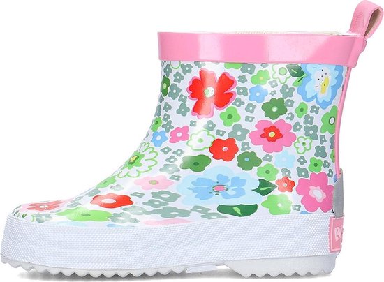 Playshoes halfhoge regenlaarzen roze bloemen Playshoes halfhoge regenlaarzen roze bloemen