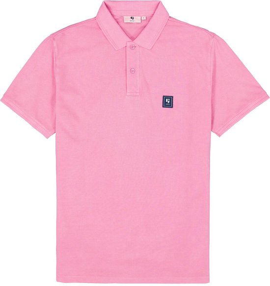 Garcia Poloshirt Polo Z1105 9786 Vibrant Pink Mannen Maat - 3XL