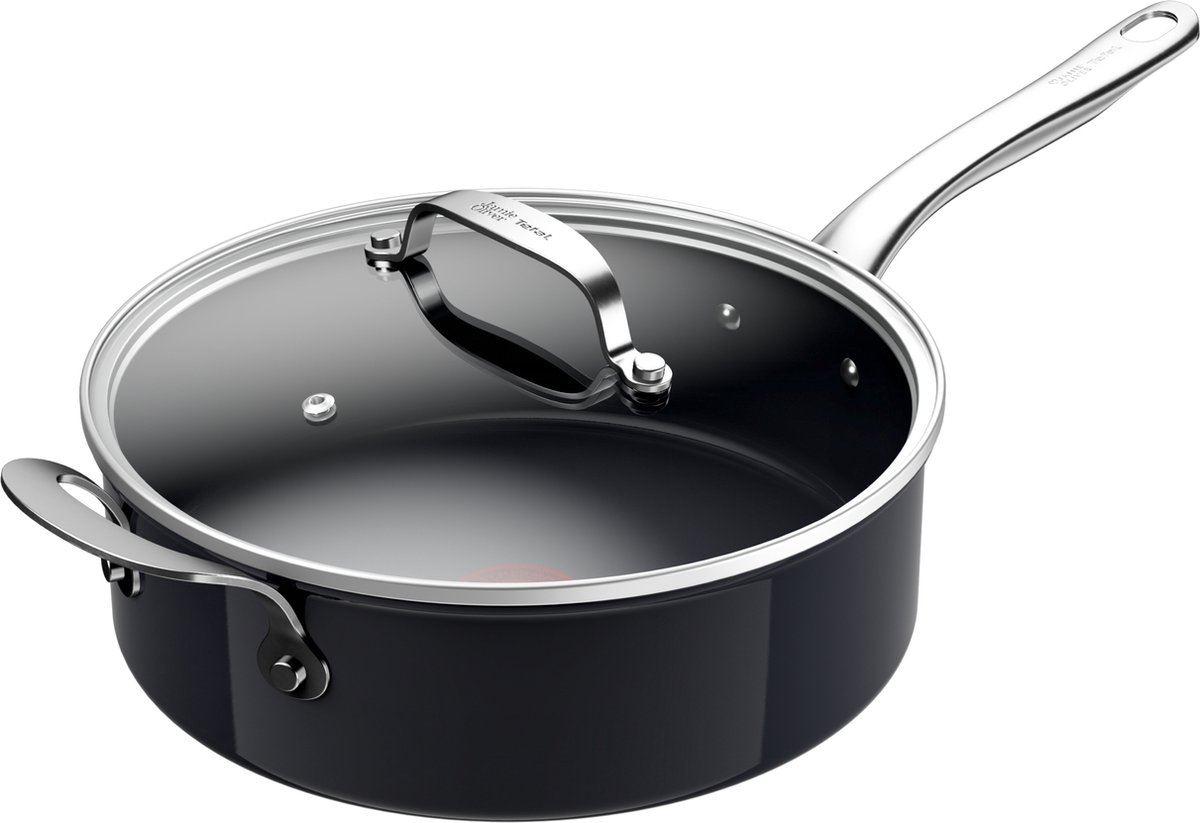 Tefal by Jamie Oliver Prima Hapjespan 26 cm met deksel - Keramisch