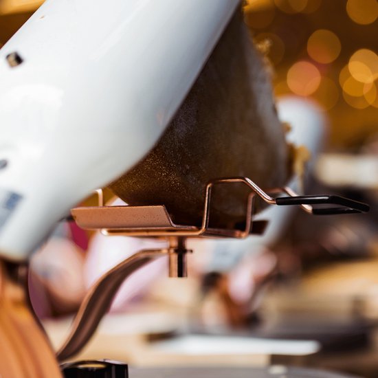 Boska Raclette Quattro Beton - Kaasraclette - Award winnaar - Wit Keramiek - 220V — afbeelding 4