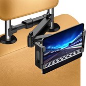 Tablet Houder Auto -Tablet houder auto hoofdsteun -Tablet Houder met Verstelbare Arm- Geschikt voor Tablet-Telefoon en meer - Telefoonhouder auto