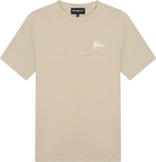 Malelions Sport Counter T-Shirt Taupe Maat L