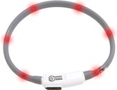 Flamingo Visio Nera - Halsband Honden;katten - Kattenhalsband Led Nera Zwart 35cm - 1st - 126115 - 1st