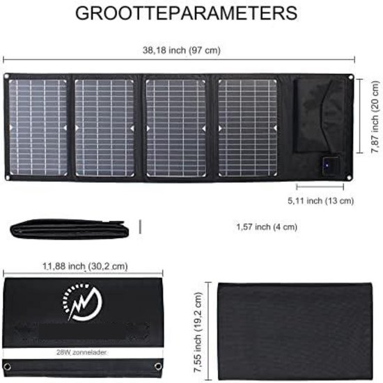 30 Watt Zonnepaneel Monokristal afm: 565x300 mm. - Stuks 30 Watt Zonnepaneel Monokristal afm: 565x300 mm. - Stuks