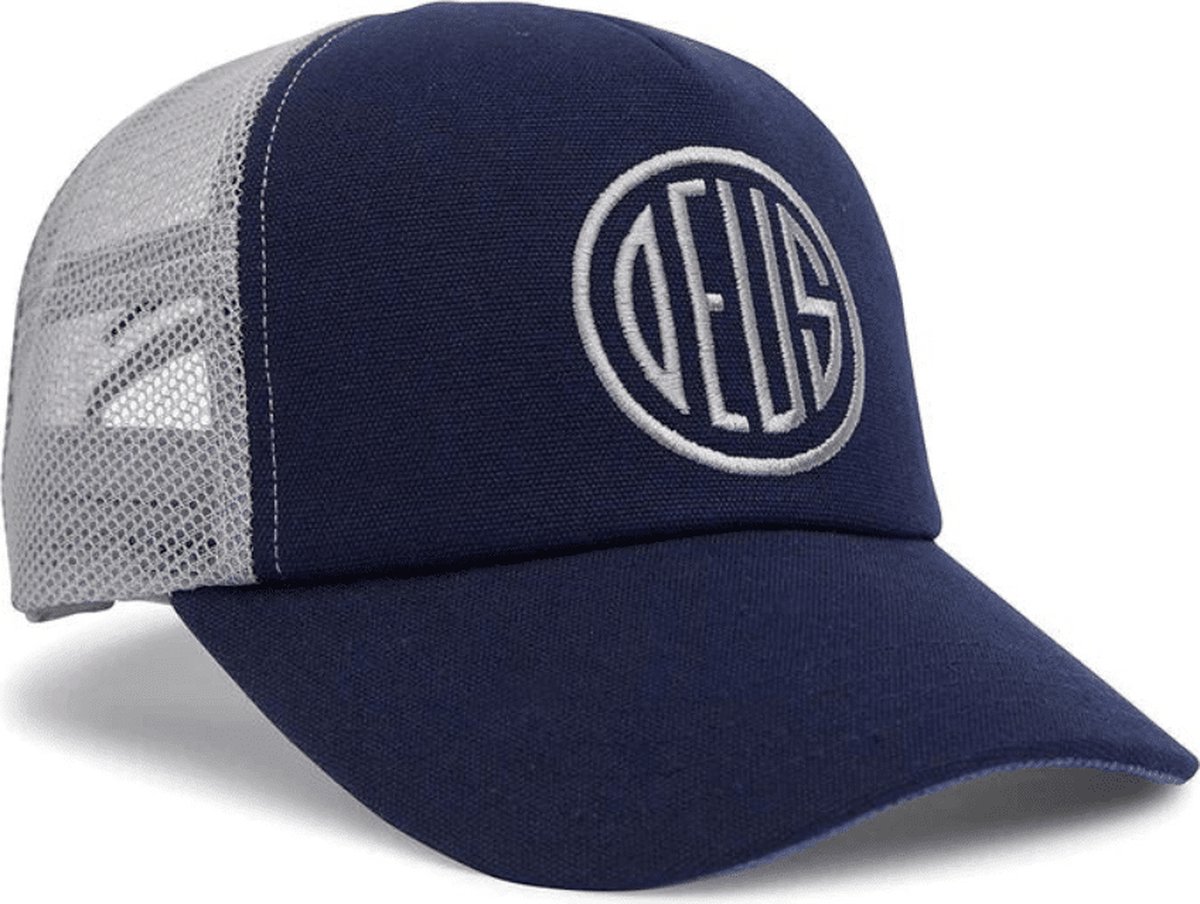 Deus Pill Navy Trucker Cap