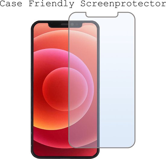 Case friendly screenprotector van gehard glas voor iPhone 11 Pro, geschikt voor gebruik met hoesjes.
