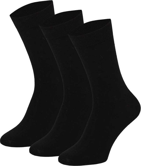 Chaussettes homme en coton Noir Taille 40/46 Chaussettes