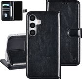 Multimedia & Accessoires PU Lederen Book Case Hoesje geschikt voor Samsung Galaxy A55 – Zwart - Portemonnee – Met Stand – Kaarthouder – Pasjes Houder – 3 Pasjes - Magneet Sluiting – Bookcase