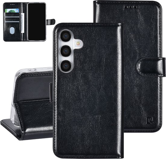 Ganbary Hoesje Voor Sony Xperia 1 V – PU Leren Flappenmap Met Kaartvakken, Kickstand & Volledige Bescherming – Zwart
