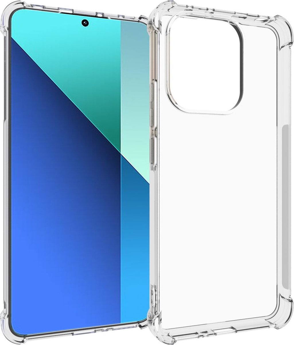 Anti-shock Back Cover voor de Xiaomi Redmi Note 13 4G Transparant