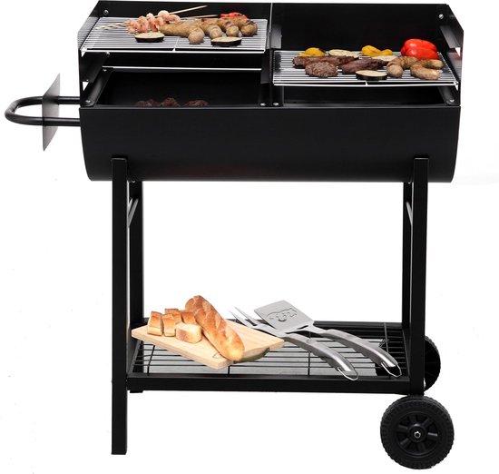 Houtskoolgrill Detroit, zwart van Tepro — afbeelding 3