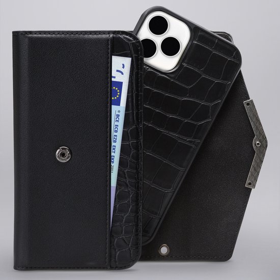 Mobilize 2in1 Elegant Magnet Clutch Apple iPhone 12 Pro Max Noir Croco