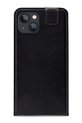 Mobilize Classic Gelly Telefoonhoesje geschikt voor Apple iPhone 13 Mini Hoesje Flipcase - Zwart