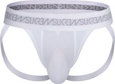 Sukrew Jockstrap White - MAAT XS - Heren Ondergoed - Jockstrap voor Man - Mannen Jock