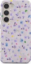 BURGA Telefoonhoesje voor Samsung Galaxy S23 - Schokbestendige Hardcase Hoesje - Wildflower