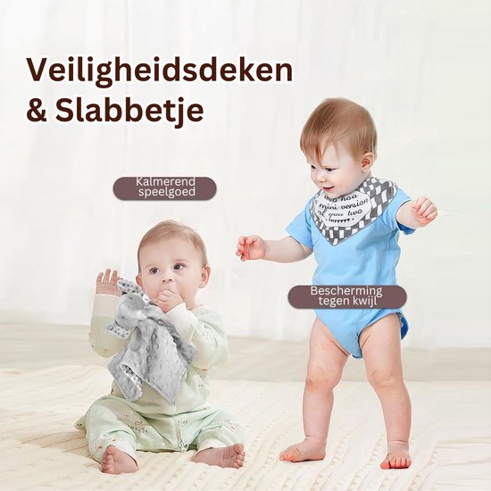 Luxe Kraammand - Geboortemand - Kraamcadeau Meisje of Jongen - Wit van LUXE. — afbeelding 3