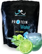 VAV Nutrition Clear Water Isolate - Whey protein - Proteine poeder - Eiwitpoeder - Proteine water - Munt en Limoen - Suikerarm/vetarm - 500g