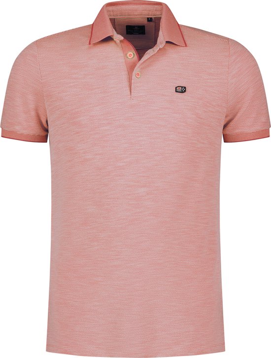 New Zealand Auckland - Polo Tutaepatu Fury Roze - Regular-fit - Heren Poloshirt Maat L