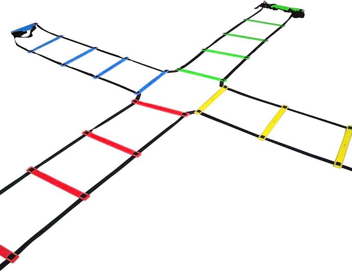 Conditieladder Cross, Loopladder, Multi Use Loopladder, Indoor/Outdoor