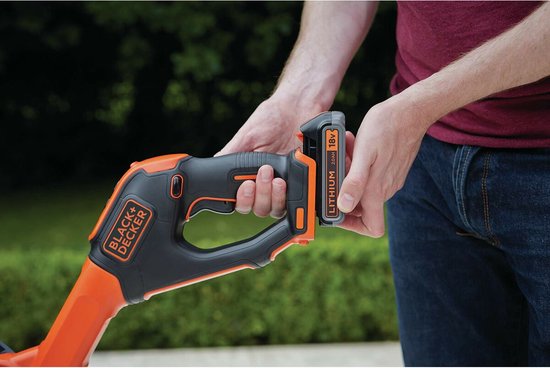 BLACK+DECKER STC1820EPC-QW Grastrimmer - 18V - 28cm snijbreedte - incl. accu en lader — afbeelding 4
