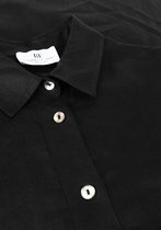 RESORT FINEST Shirt Dress Jurken Dames - Kleedje - Rok - Jurk - Zwart - Maat L