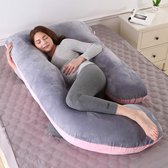 Borstvoedingskussen,zijslaapkussen, Katoen -pregnancy pillow, support pillow