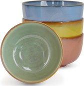 Servies Sets Borden en Kommen Sets 30oz Mengkommen Ramen Kom Set 6 Inch Soepkommen Serveerkommen Keramische Fruit Kom Set van 4 voor Pasta Salade Granen Keuken Schalen set