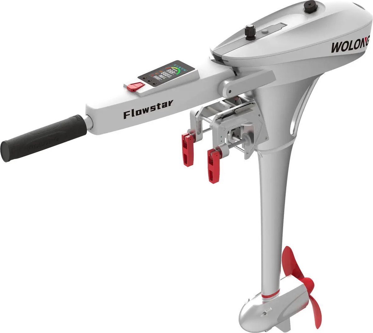 Wolong Flowstar 1.0kW Elektrische Buitenboordmotor Kortstaart