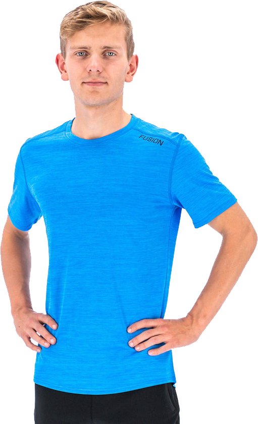 Fusion C3 T-SHIRT MENS - Running Shirt - Blauw - Heren