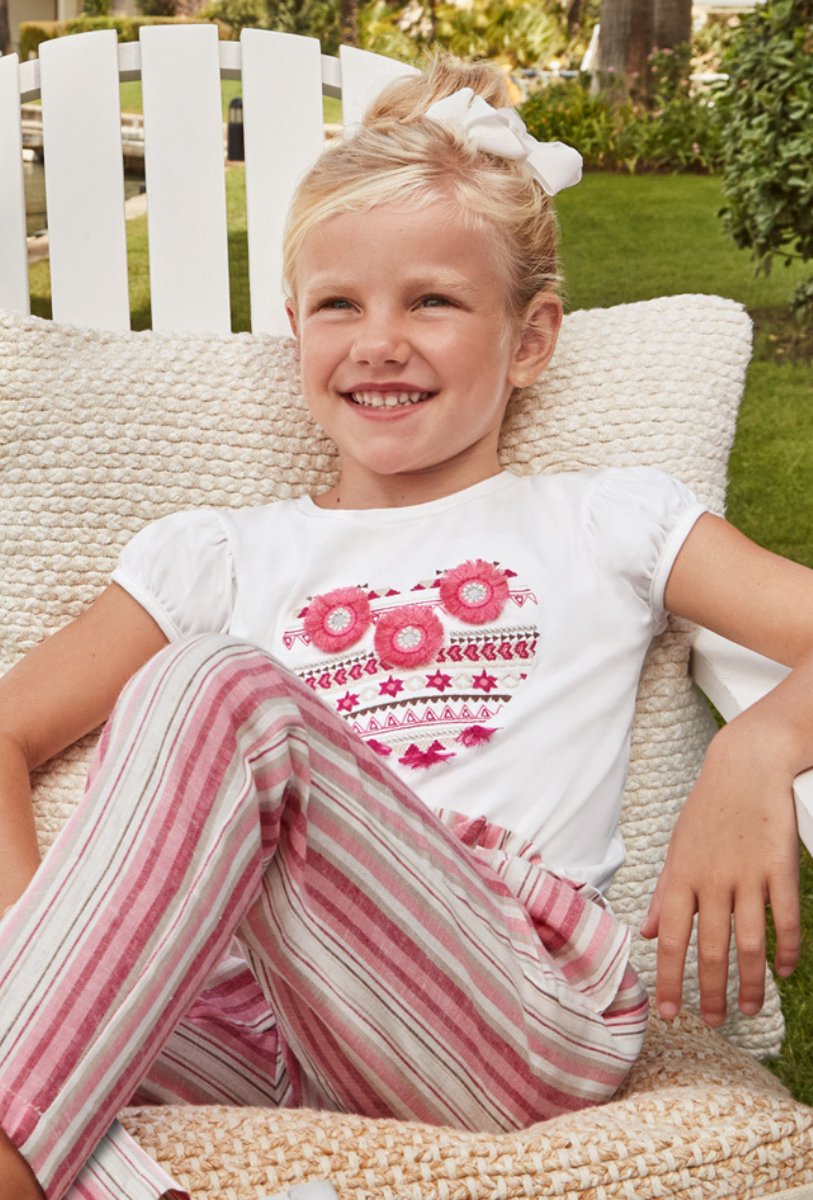MAYORAL - Bloes - Maat 92 - Meisjes - 045 Natural -