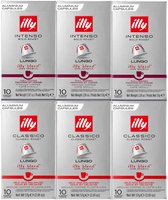 Illy - Lungo proefpakket - Nespresso compatible - Koffiecups - 60 cups