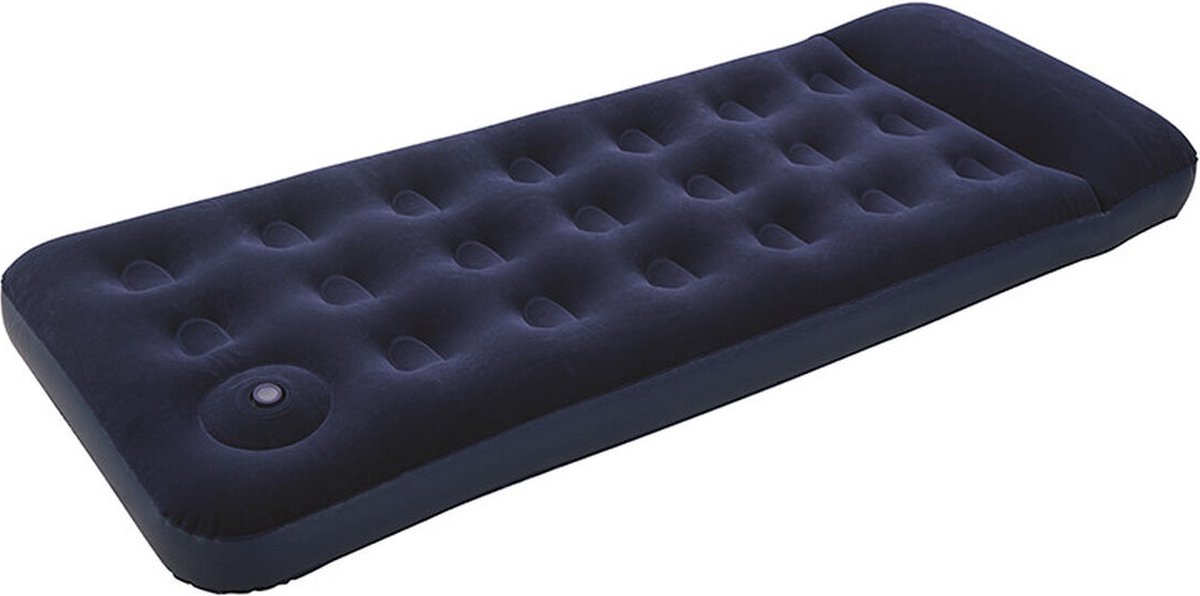 Opblaasbaar kampeermatras - BESTWAY - 1 plaats - 185x76x22 cm met geĂŻntegreerde voetpomp
