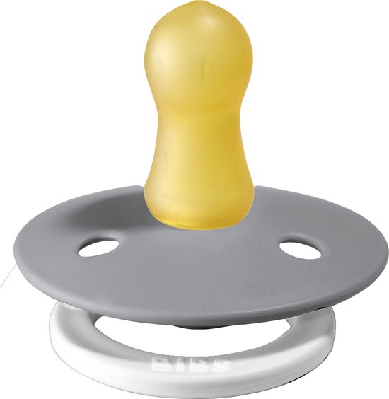 Bibs fopspeen - maat 1 0-6 maanden - 1 stuk - cloud glow in the dark van BIBS — afbeelding 5