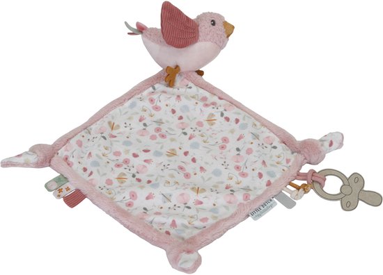 Knuffeldoekje Flowers & Butterflies - Little Dutch