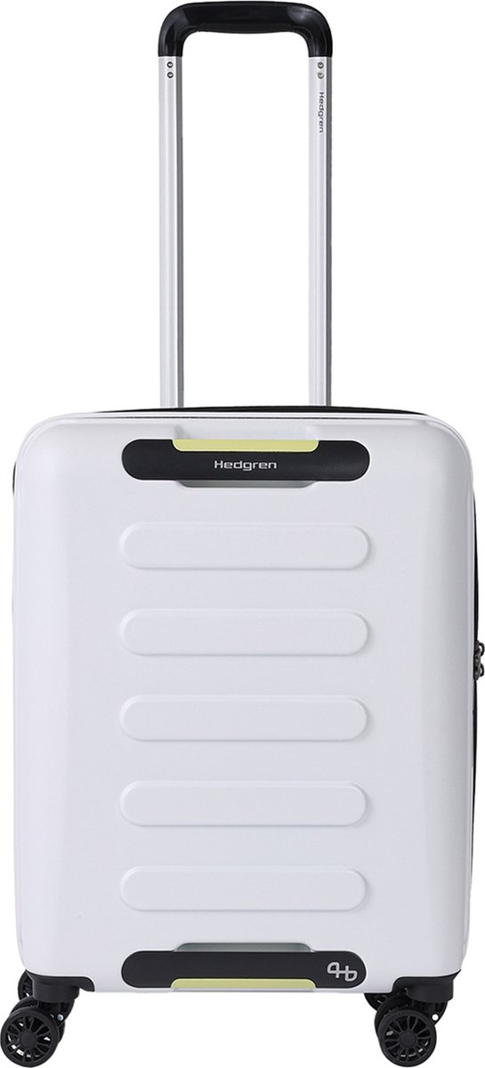 Hedgren GRIP XS Spinner 55 cm (cabineformaat) – Harde koffer met 4 wielen – TSA-slot – Gerecycled polycarbonaat – Lichtgewicht - Vaporous Grey