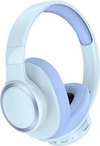 Draadloze On-Ear Koptelefoon Bluetooth - HD-stereo, microfoon Geschikt voor: iPhone /Samsung /Huawei/iPad /TV - Blauw