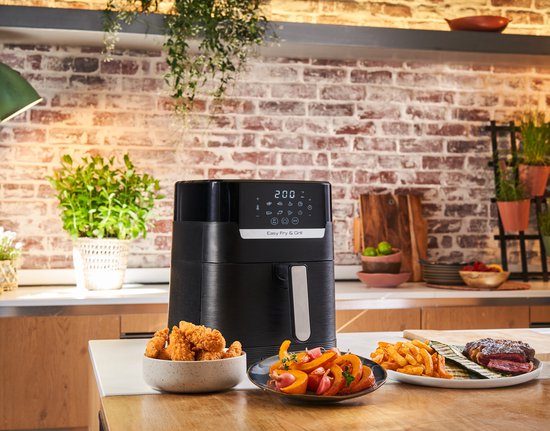 Freidora de aire Easy Fry & Grill Digital Negra de