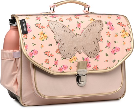 Caramel Cie Cartable/Cartable Liberty Butterfly Medium Rose bol