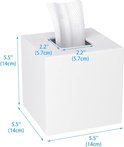 1pc Aan De Muur Te Bevestigen Vierkante Tissuehoud Moderne Stijl Opbergrek Voor Rolpapier