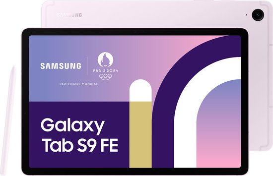 Samsung Galaxy Tab S9 FE - WiFi - 128GB opslag - Lavender | bol Samsung Galaxy Tab S9 FE - WiFi - 128GB opslag - Lavender | bol
