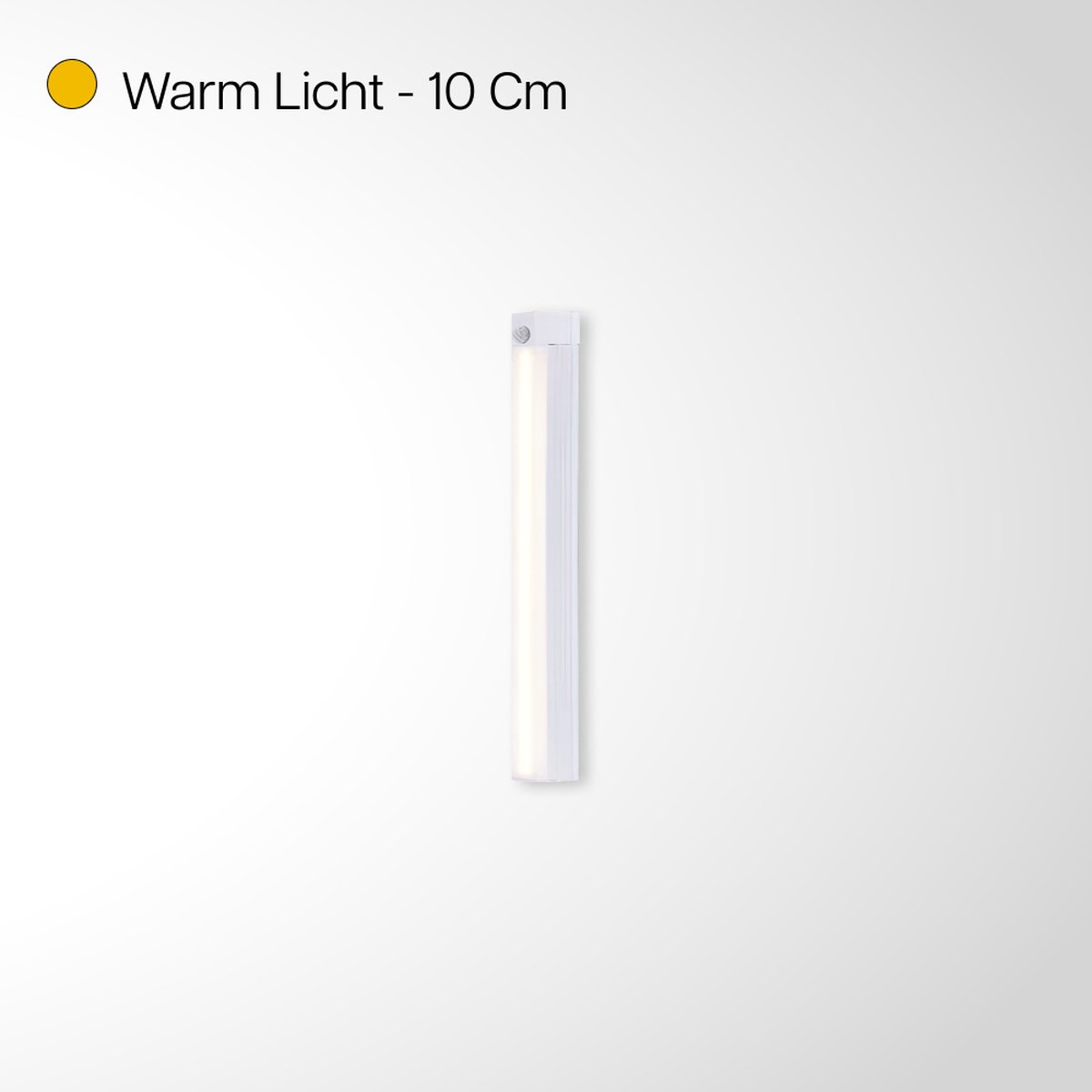 Bastix® Wandlamp Oplaadbaar - Leeslampje voor Boek - Leeslampje voor in bed - Leeslampje - Wandlamp Binnen - Wandlamp Badkamer - Draadloos - Dimbaar - Magnetisch - Warm Licht - 10CM