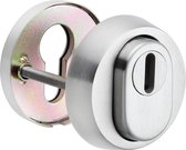 Beschermend deurslot-rozet ES1 WK2 met brandbeveiliging gecertificeerd roestvrij staal V2a matte kern cilinderbescherming
