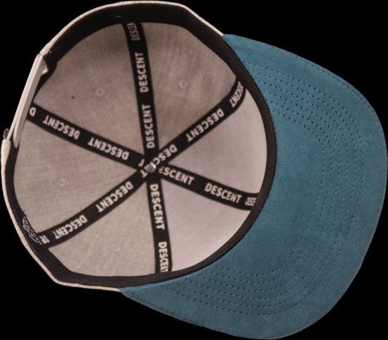 Descente | Casquette Snapback - Gris/ Petrol Pétrole - Casquette - Ajustable