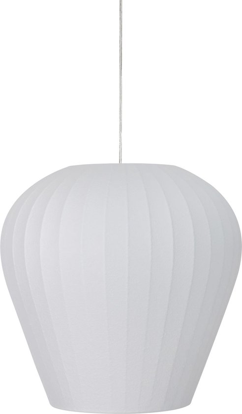 Light & Living Hanglamp Xela - Wit - Ø30cm - Modern - Hanglampen Eetkamer, Slaapkamer, Woonkamer