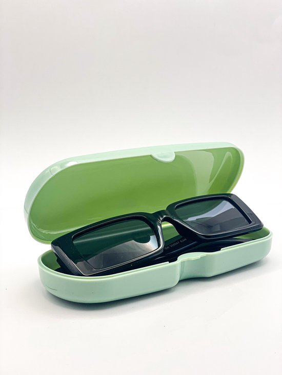 Groene brillenkoker - Minimalistisch en stevig - Geschikt voor hem en haar