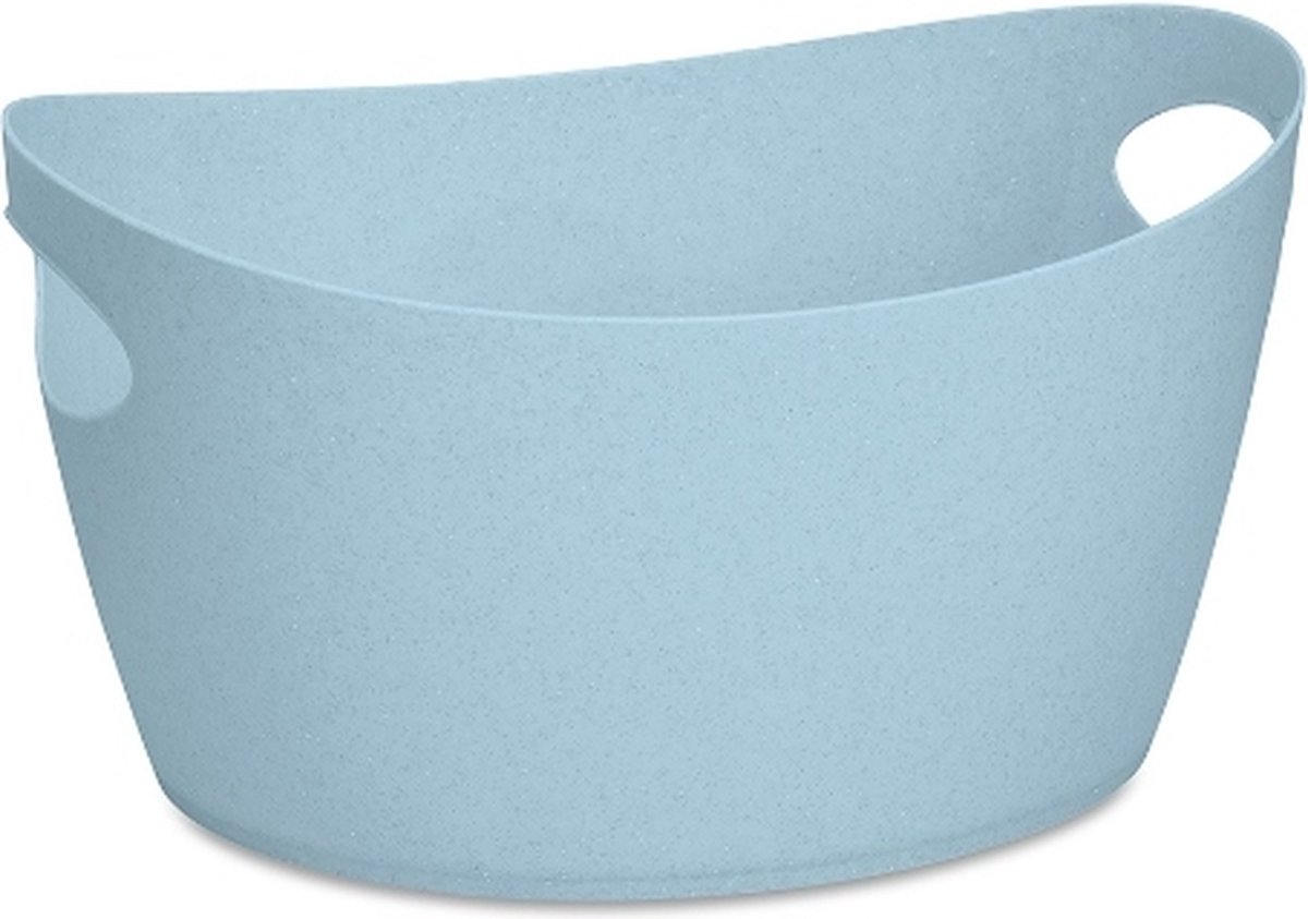 Goedkoopste Wasmand, Opbergmand, 4.5 L, Organic Recycled, Natuur Bloemen Blauw - Koziol | Bottichelli M