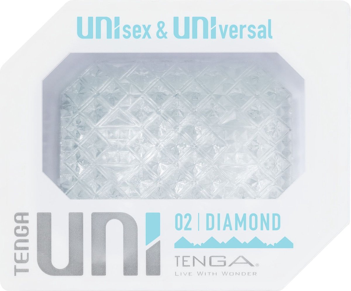 Goedkoopste TENGA - Uni Diamond Sleeve