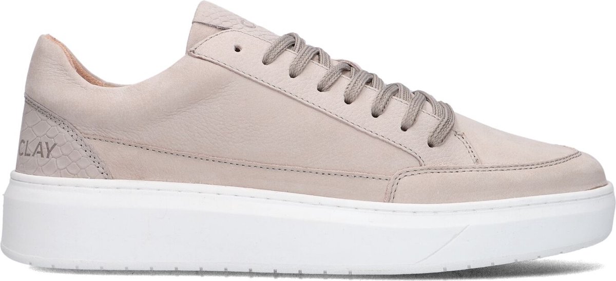 CLAY Enzo Lage sneakers - Heren - Grijs - Maat 44